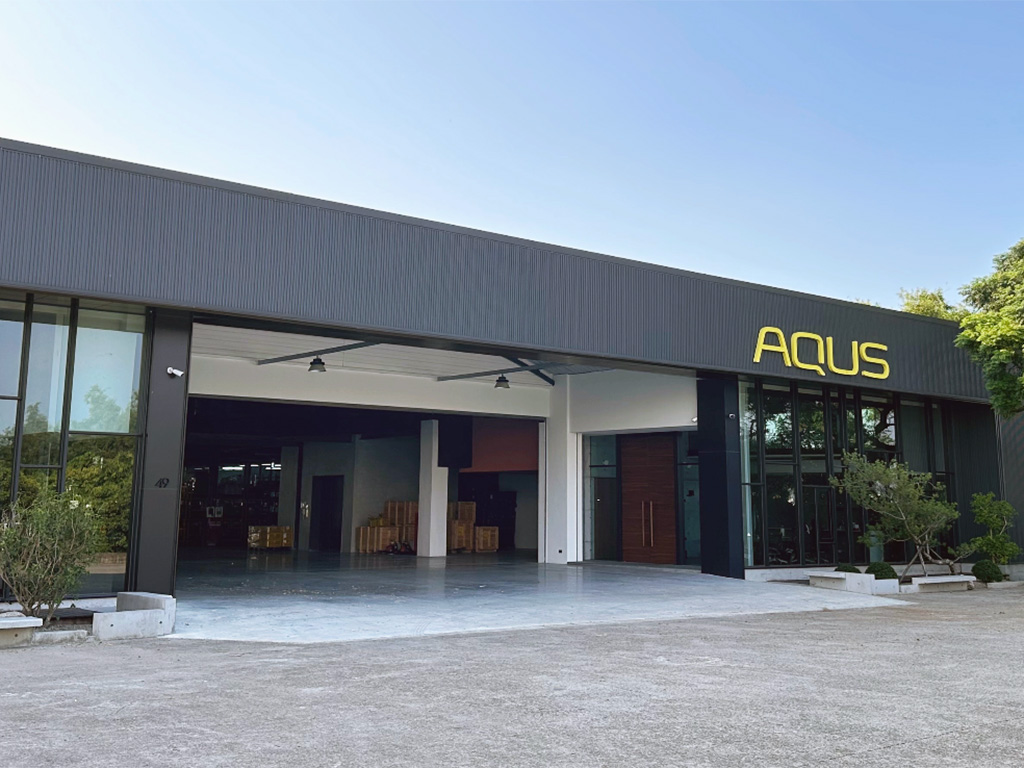 AQUS metal furniture factory in Taiwan