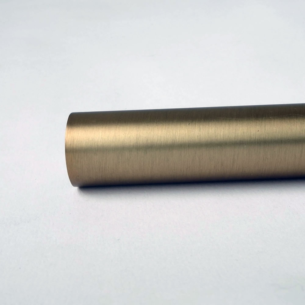 Brass color finish sample